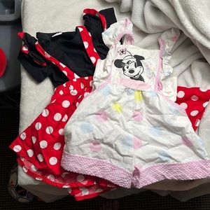 Minnie Mouse baby girl outfit